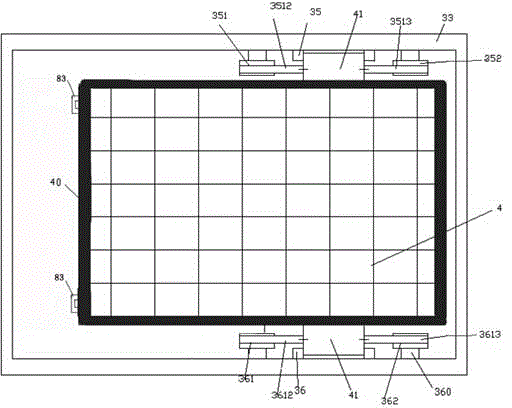 Solar LED street lamp device for lifting solar cell panel and use method of device