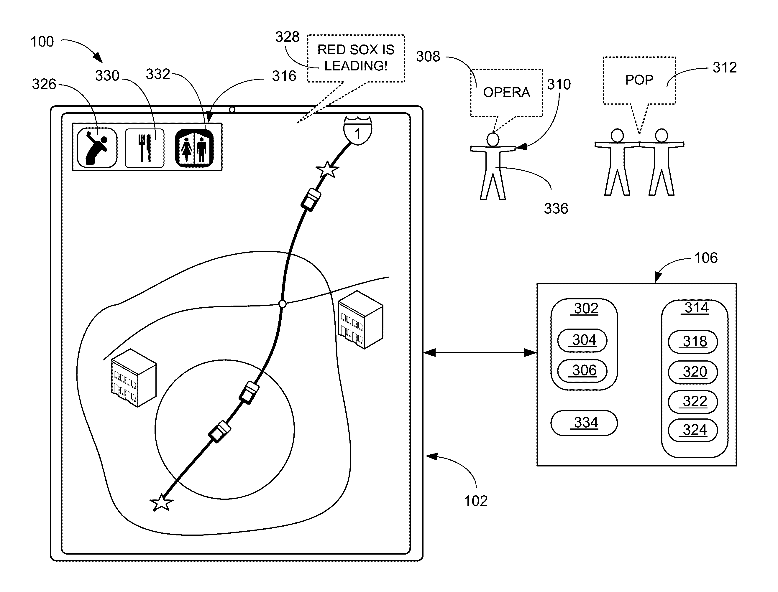 Navigation system with landmark recognition mechanism and method of operation thereof