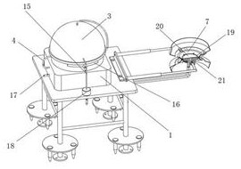 A device for taking water from seawater using solar energy