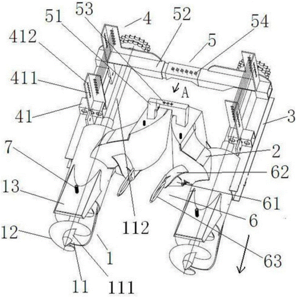 Adjustable white celery soil hilling device