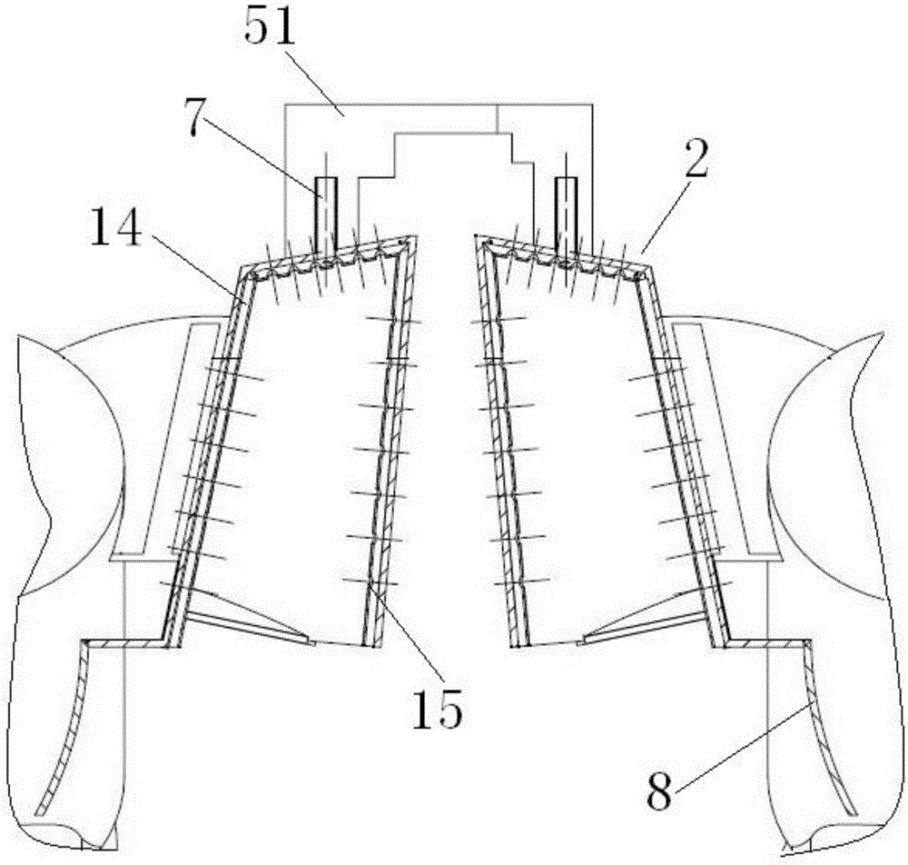 Adjustable white celery soil hilling device