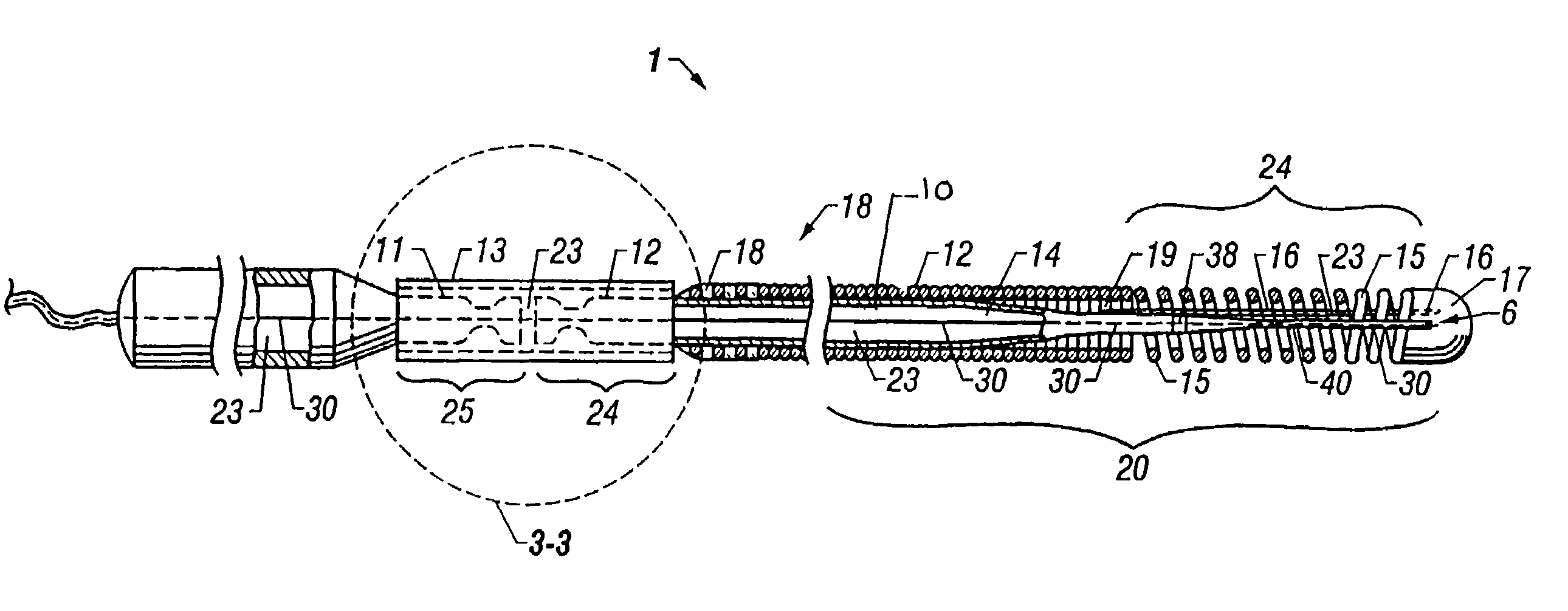 Guidewire with optical fiber