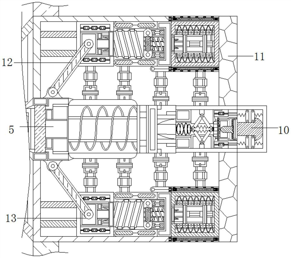 Collision automatic power-off protection auxiliary equipment for outdoor charging of new energy automobile