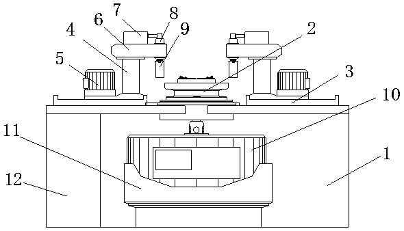 Gear tooth groove finishing device