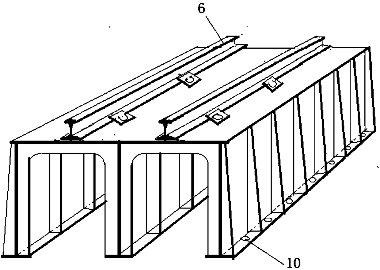 Ground anchor setting method and ground anchor device of mining endless rope winch tail wheel system