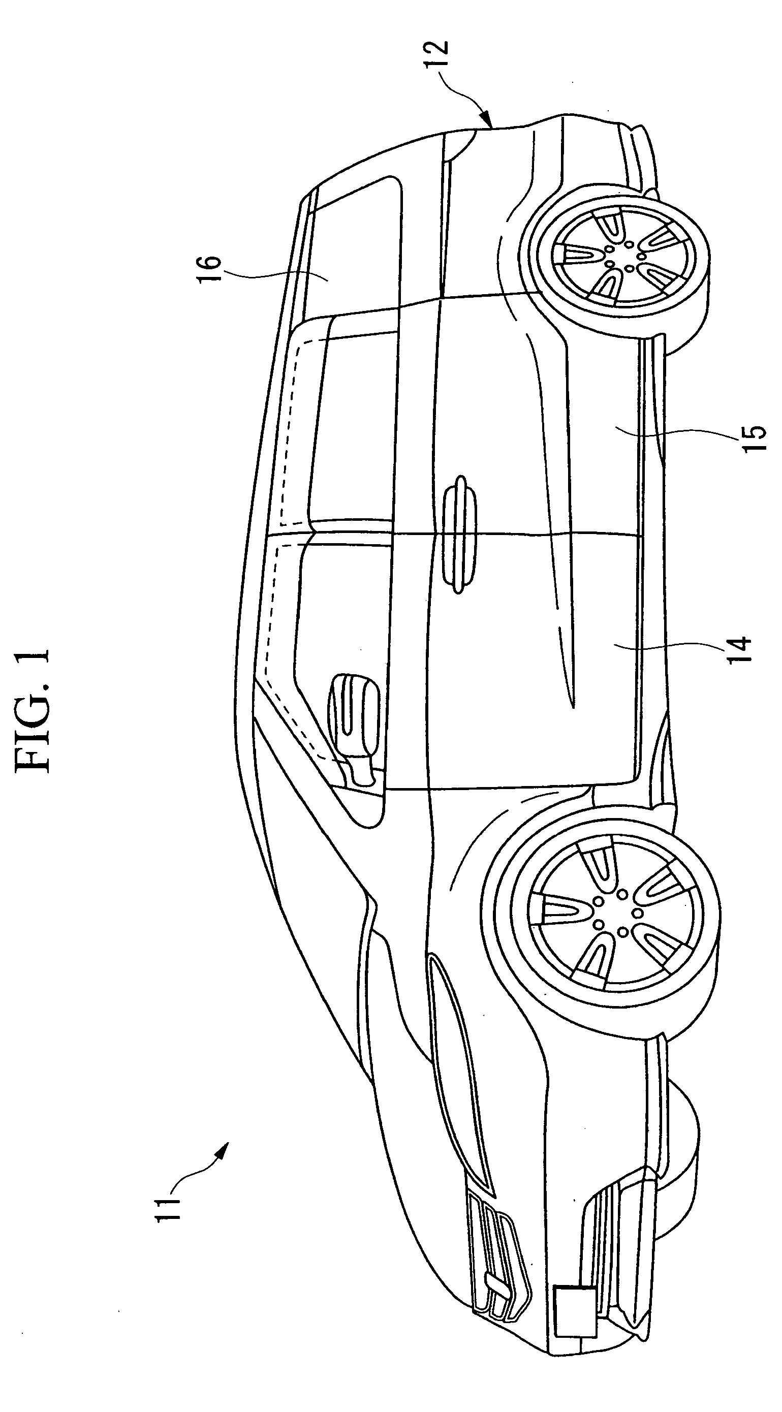 Vehicle upper body structure