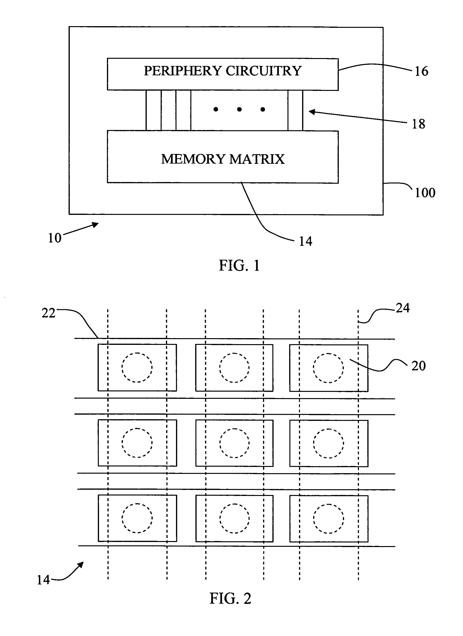 Planar segmented contact