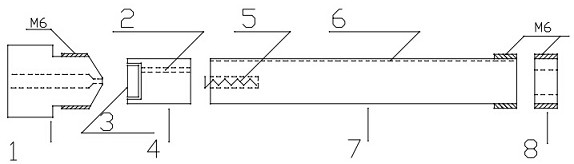 use co  <sub>2</sub> Low-temperature impact labor pain equipment with rapid cooling