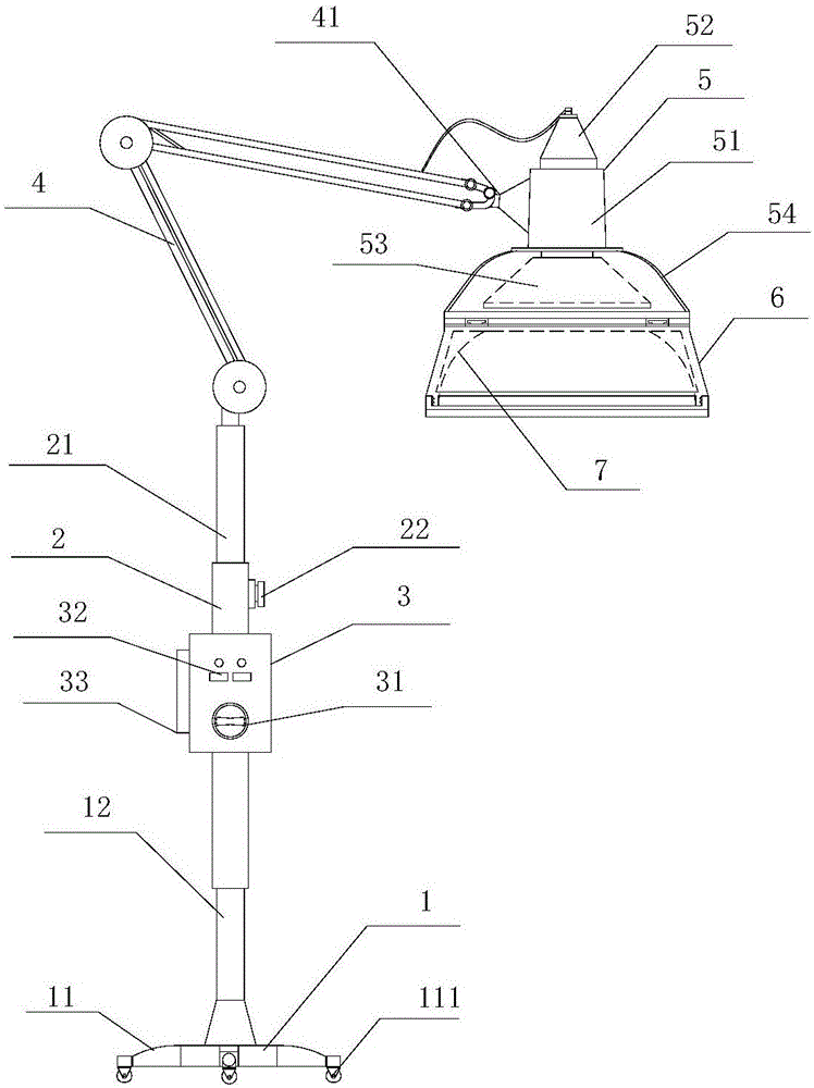 Improved-type TDP lamp