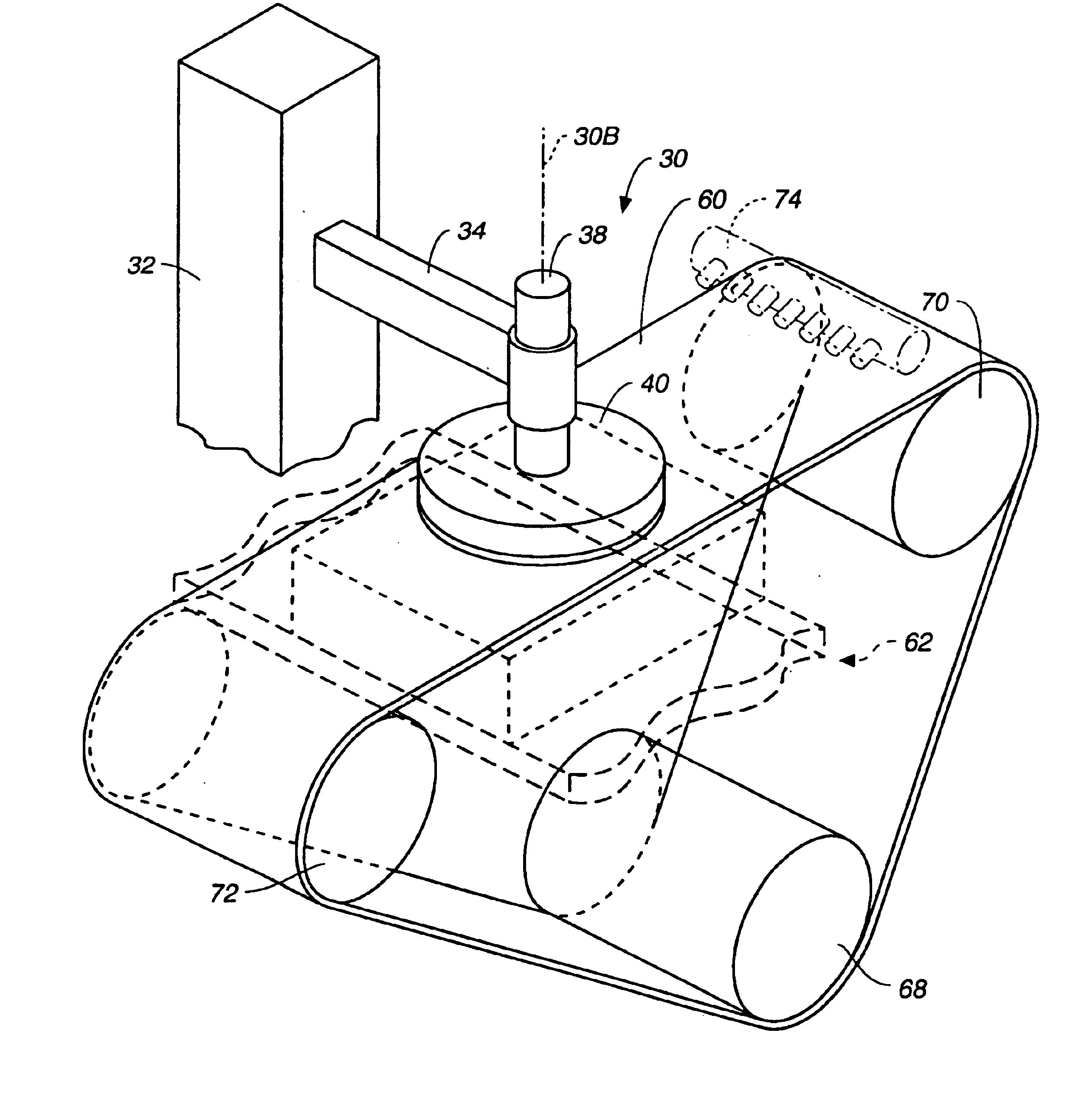 Chemical mechanical polisher with grooved belt