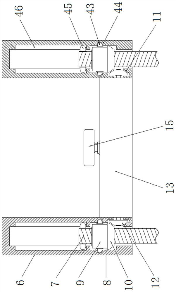 Fixing structure of gastroscope tube in gastroenterology department