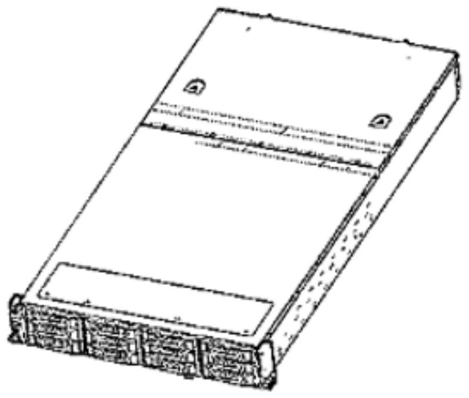 Outward-pulling type front-and-back staggered hard disk frame device