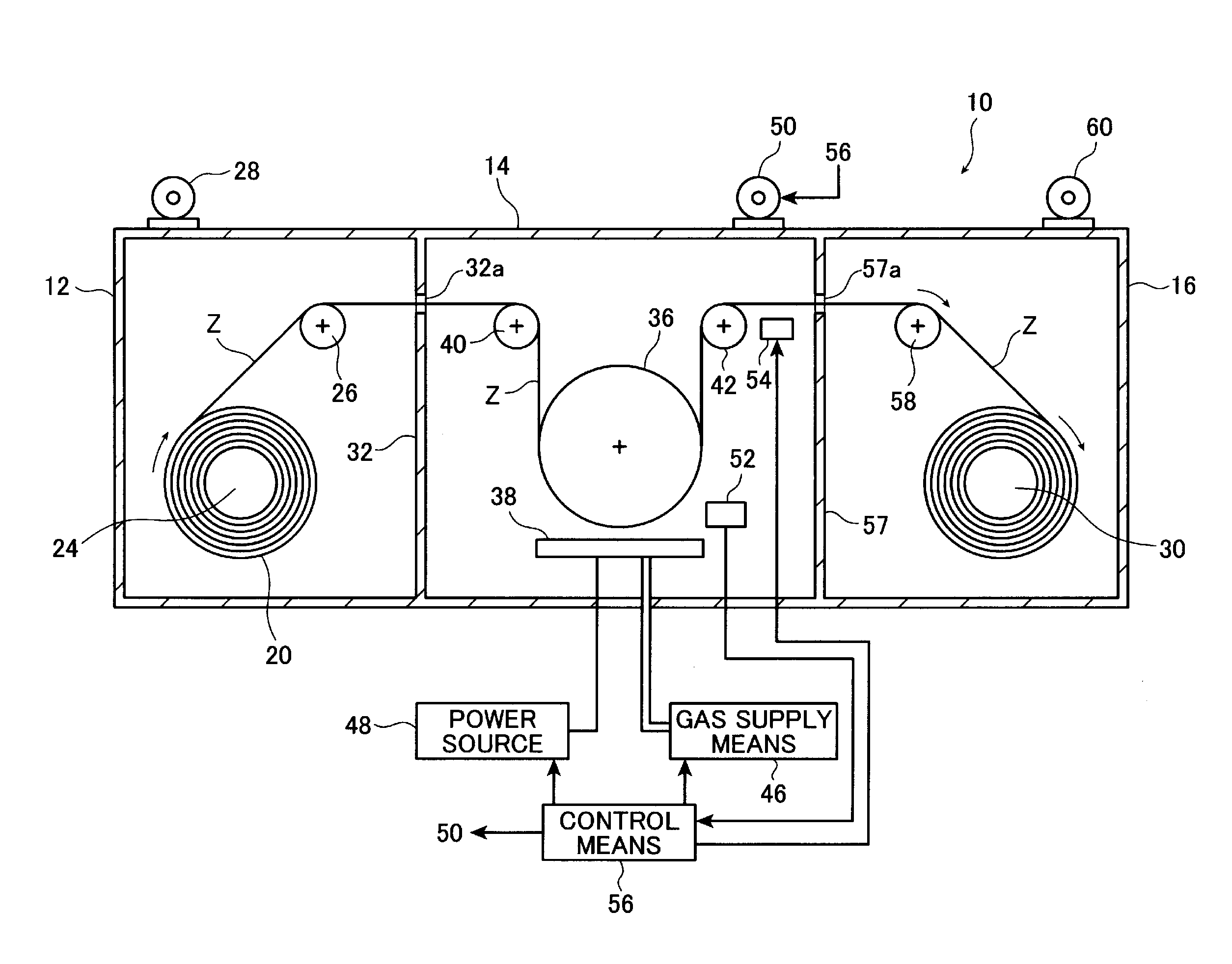 Method of producing gas barrier layer