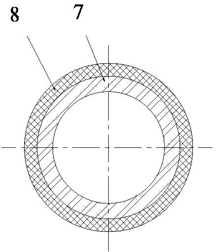 Conical cavity type high-energy laser total-absorption energy meter