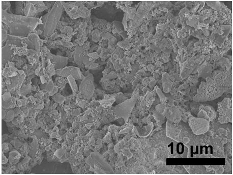 Method for preparing carbon-silicon composite material by utilizing algae biomass and application of carbon-silicon composite material in lithium ion battery