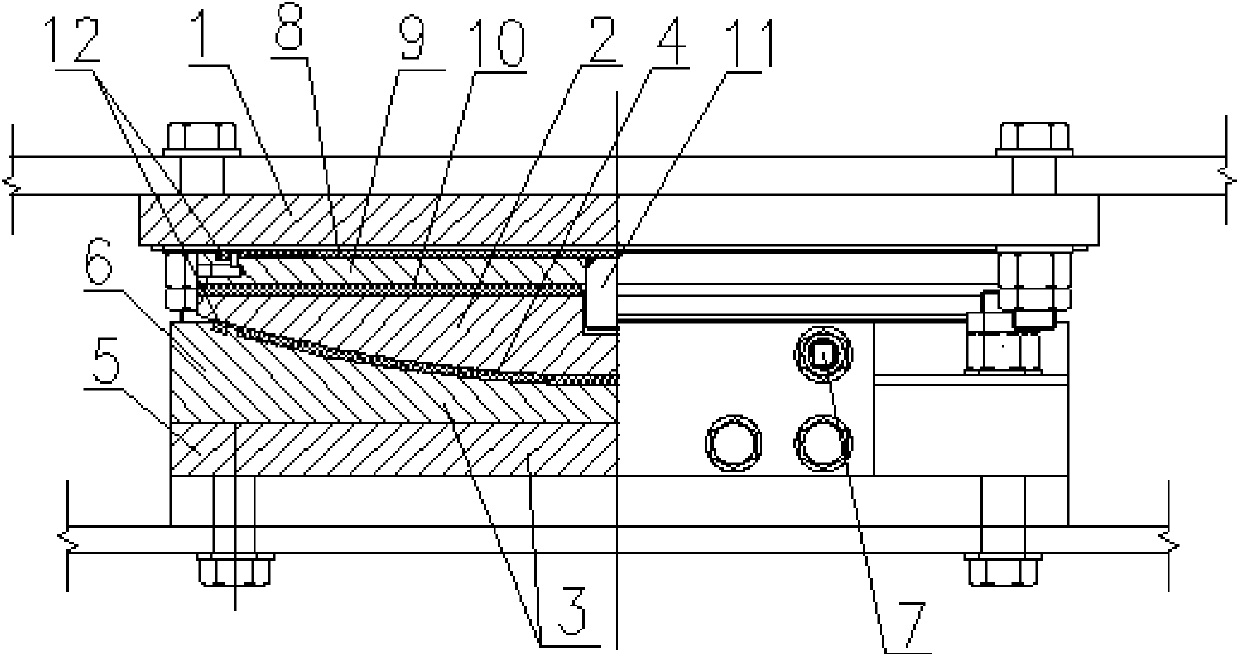 Rigid hinged support for bridge