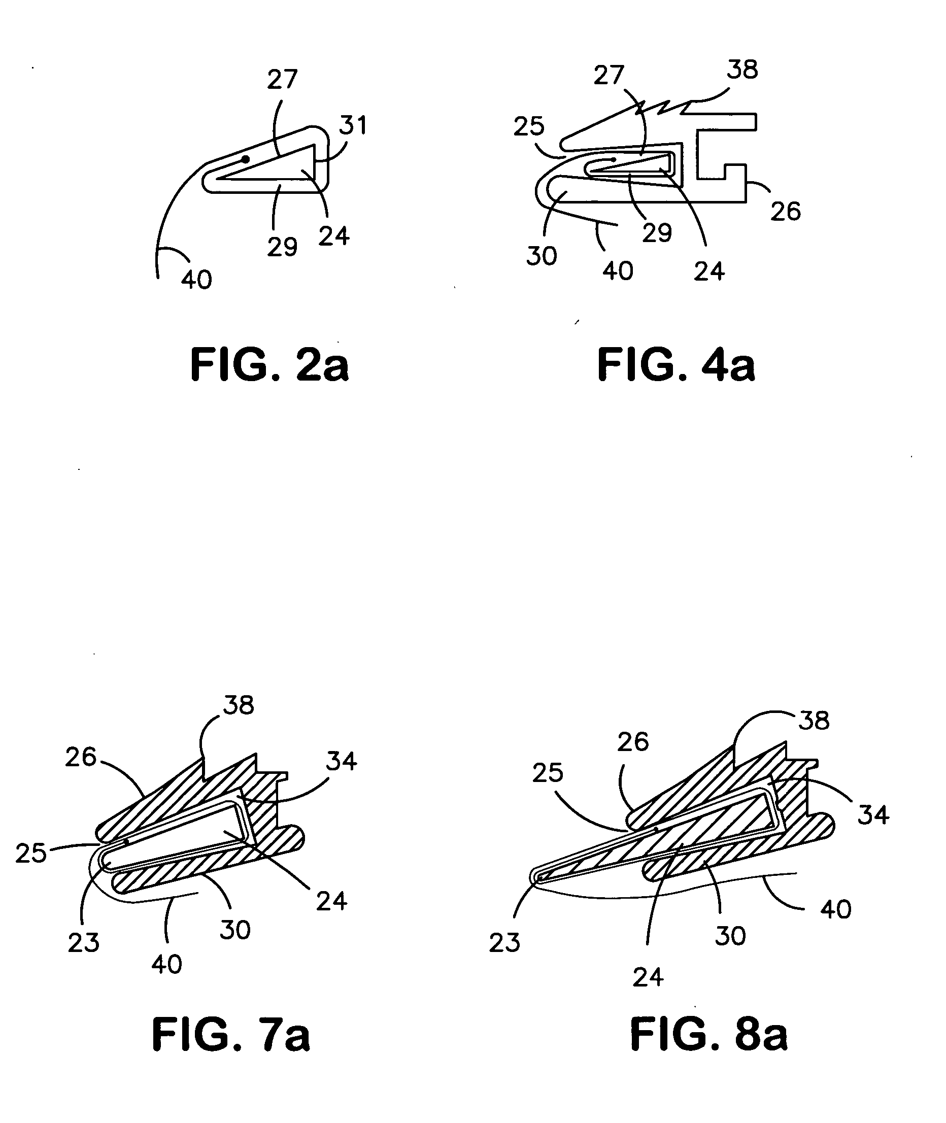 Flexible material tri-wedge bar and clamp assembly for use with a tensioning device