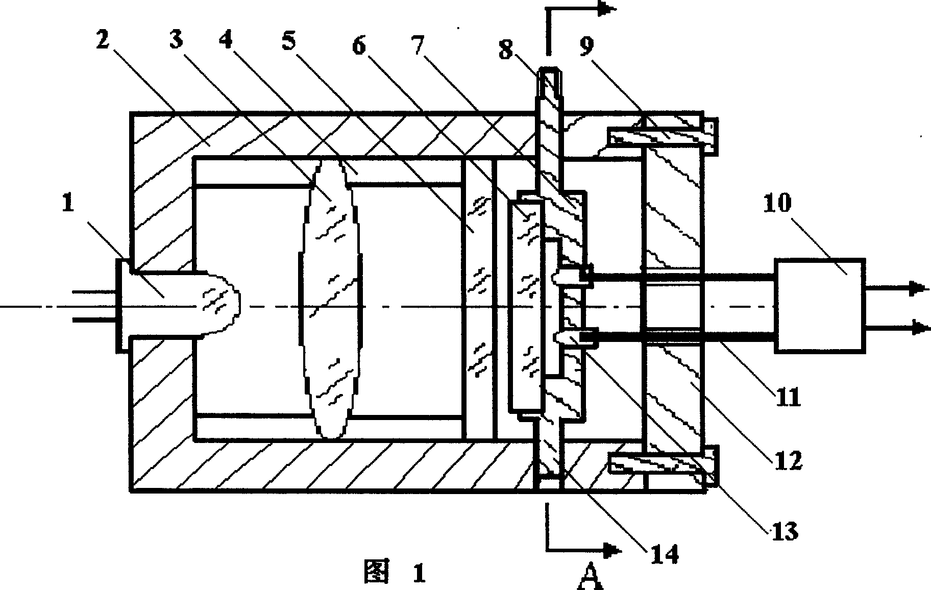 Fiber glass motion transducer