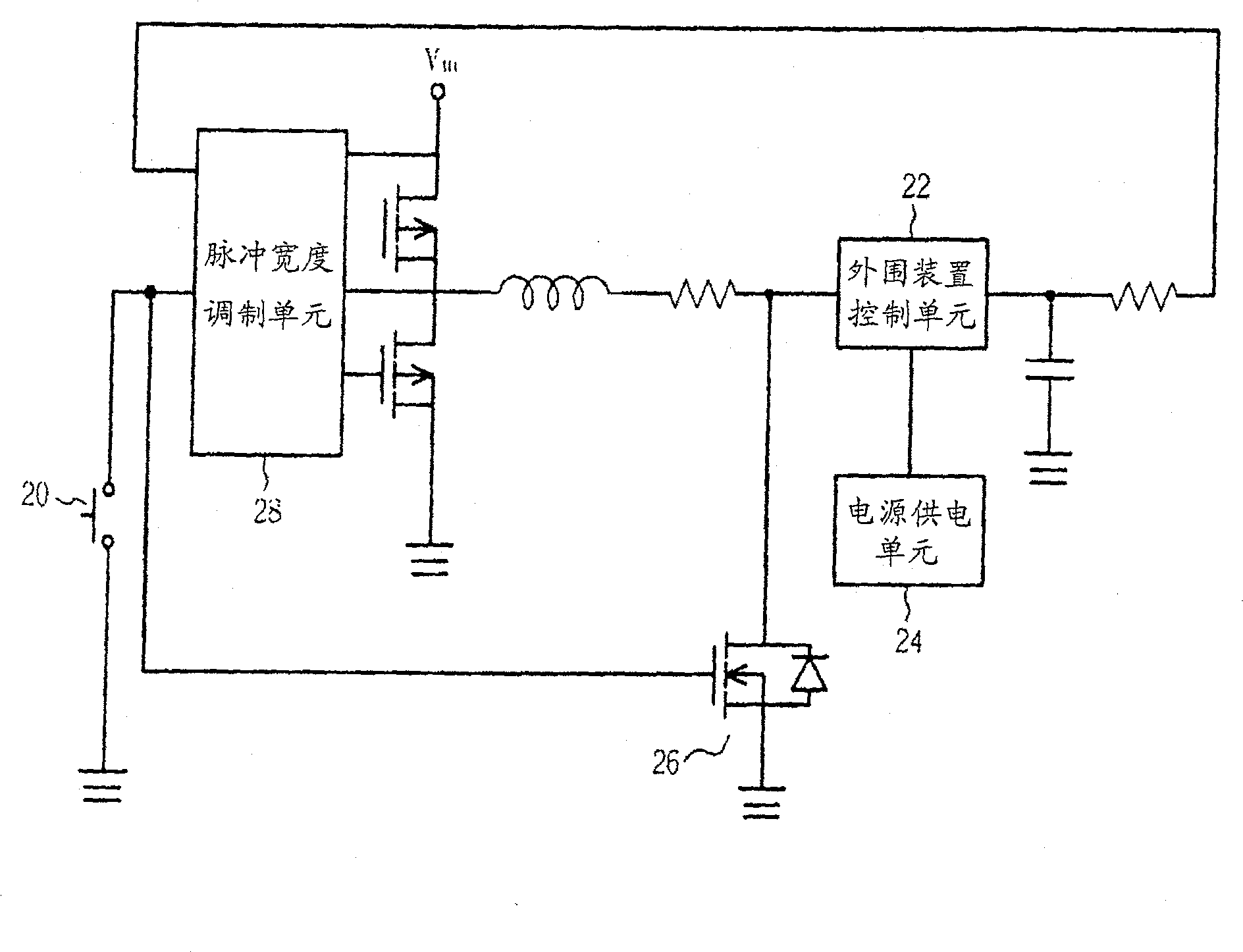 System restarting circuit and its system restarting method