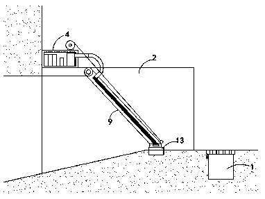 A kind of anti-flooding structure of underground garage