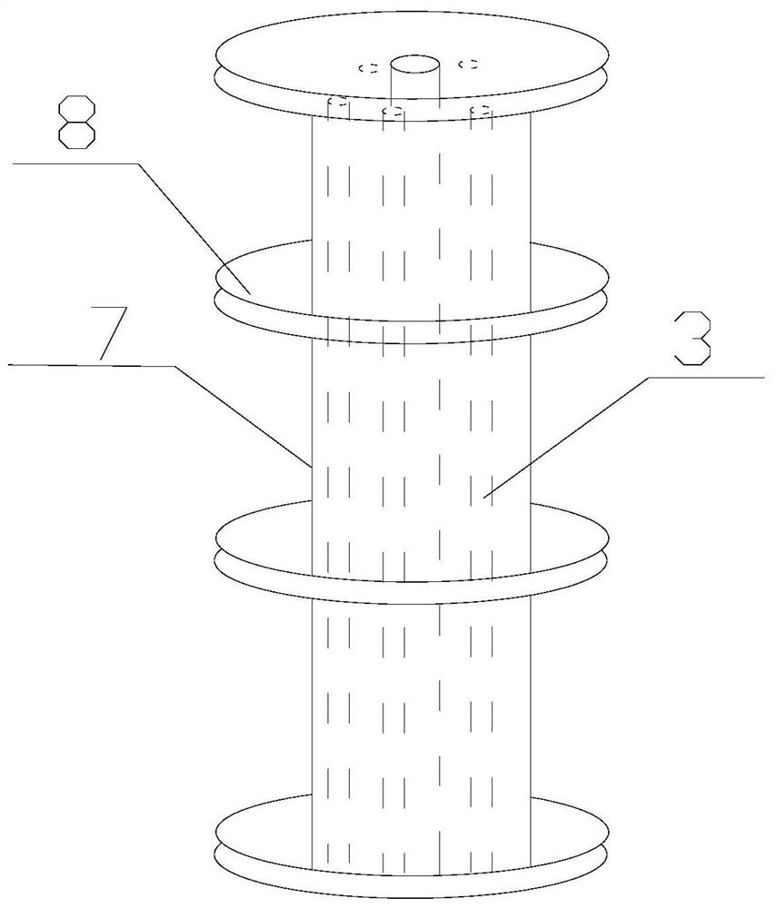 A method and system for multi-stage synchronous arc extinguishing of multi-solid gas flow