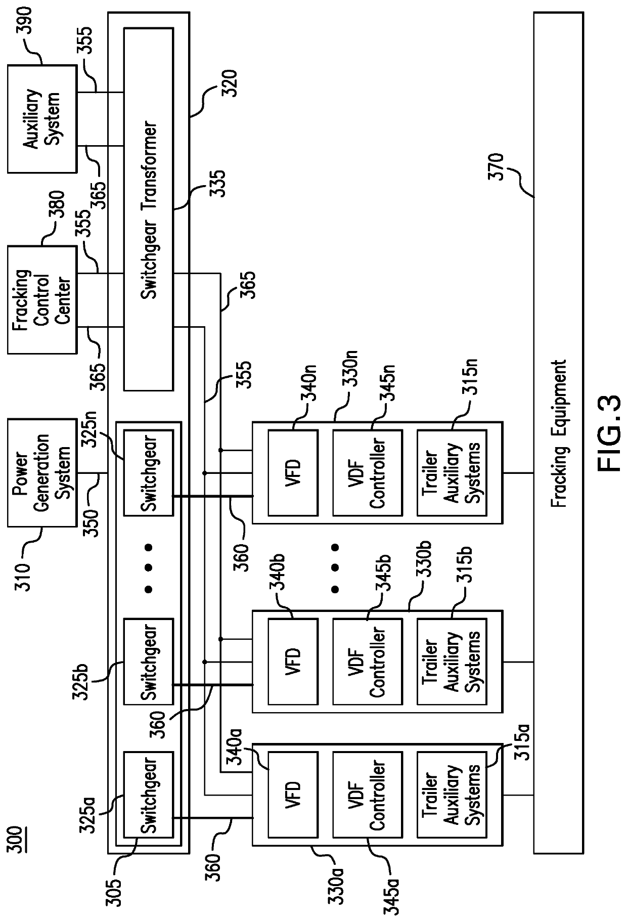 Variable frequency drive configuration for electric driven hydraulic fracking system