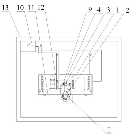 Hot pressing bush device and hot pressing process of connecting rod piston pin hole