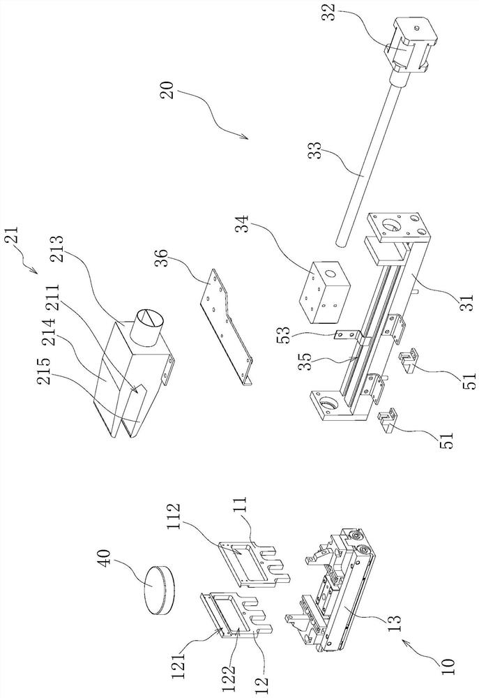 Blow-drying device and gold exchange machine