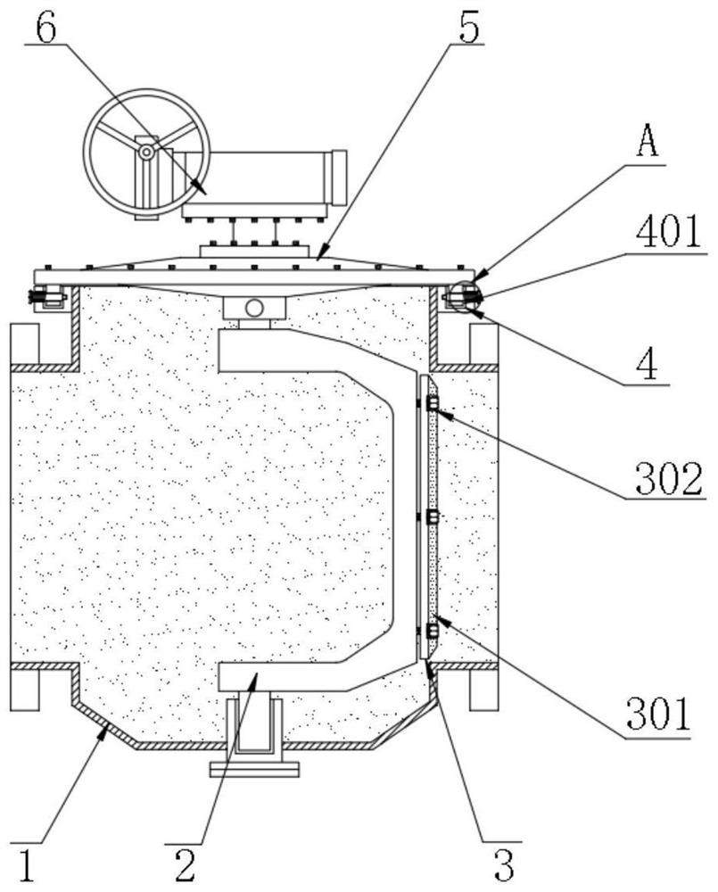 Eccentric semi-ball valve capable of reducing abrasion of valve seat