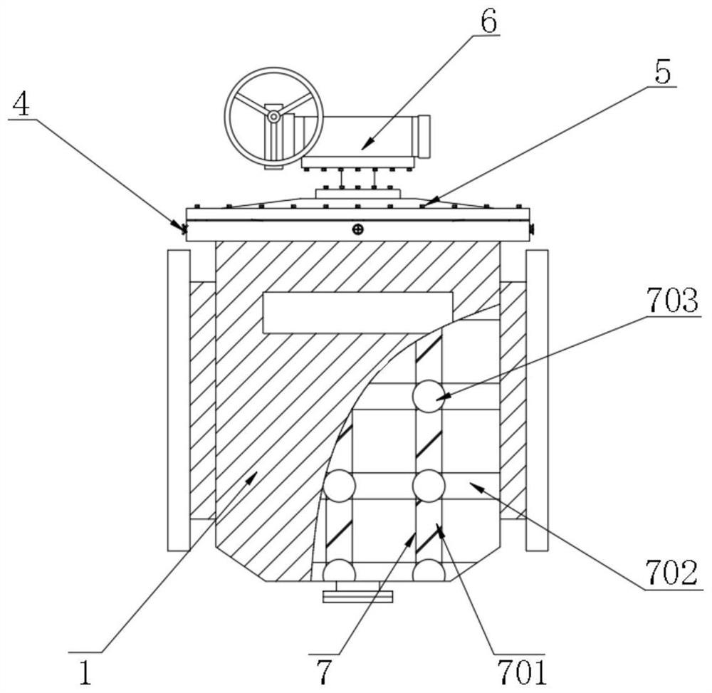 Eccentric semi-ball valve capable of reducing abrasion of valve seat