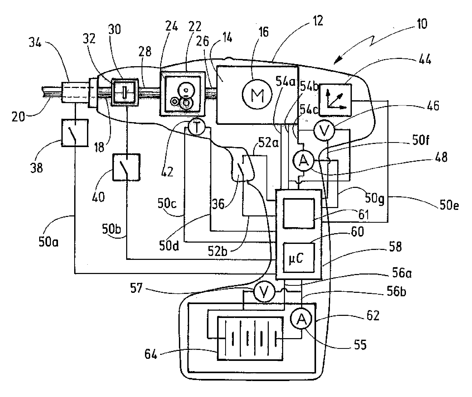 Power Tool Having An Electric Brake