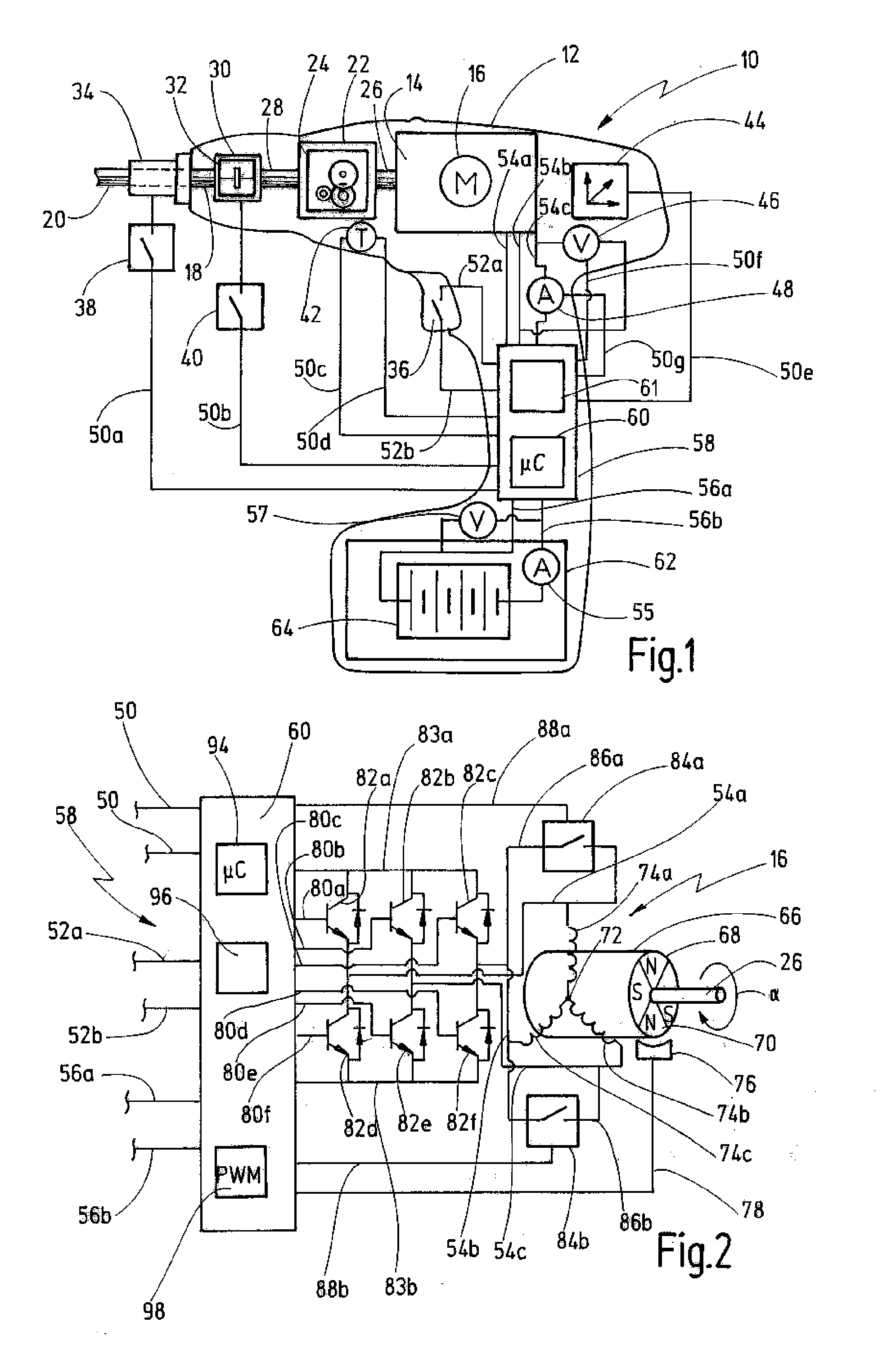 Power Tool Having An Electric Brake