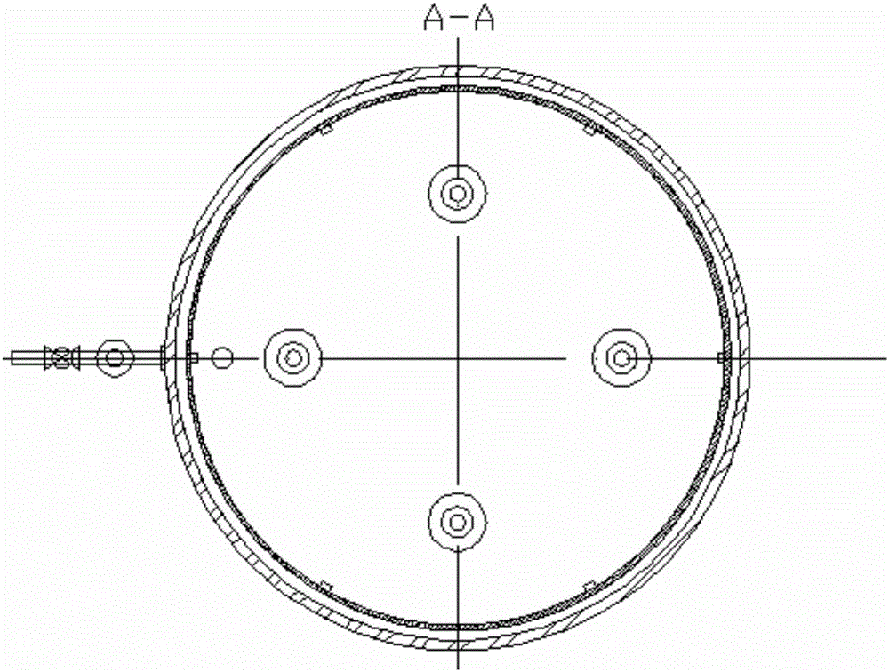 Intermittent ultrasonic reaction device