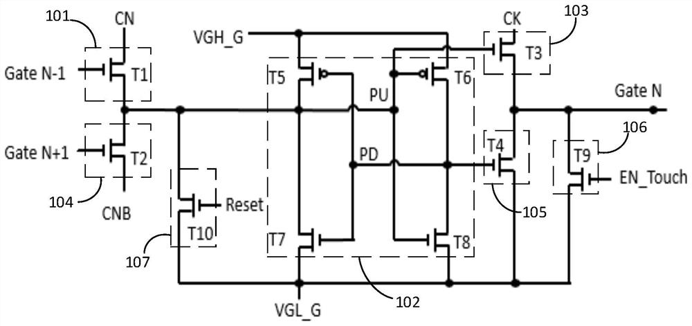 Shift register, gate drive circuit and display control method