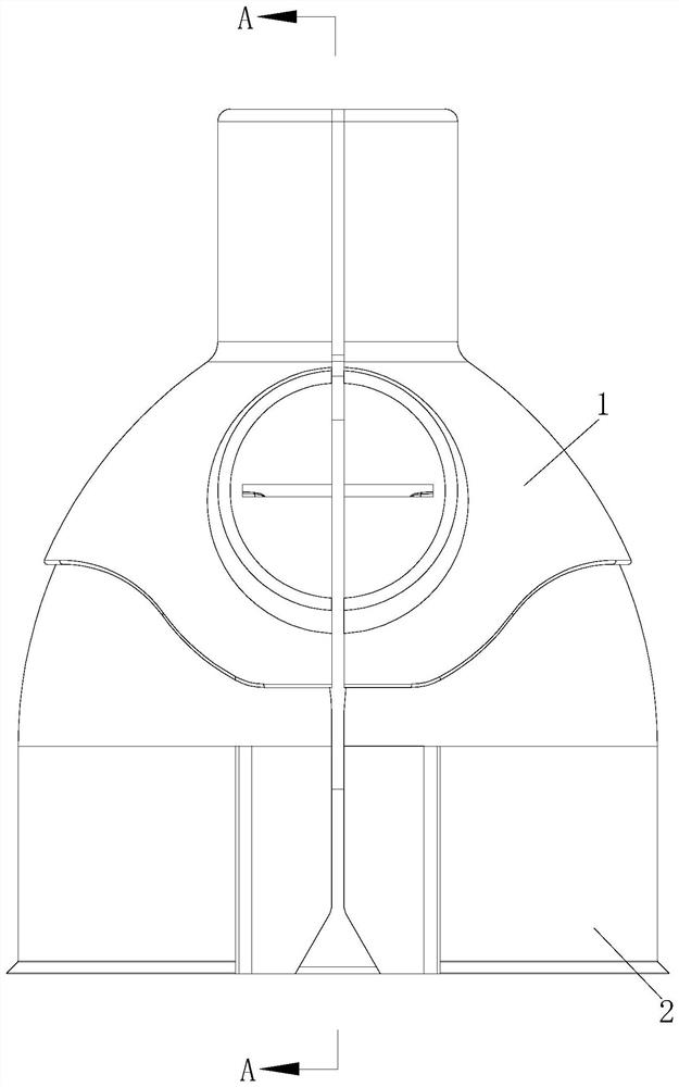 Visual lightning arrester protective cover