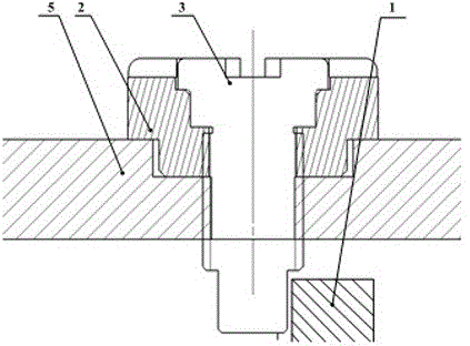 Thermal infrared imager variable power in-place mechanism and thermal infrared imager