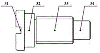 Thermal infrared imager variable power in-place mechanism and thermal infrared imager