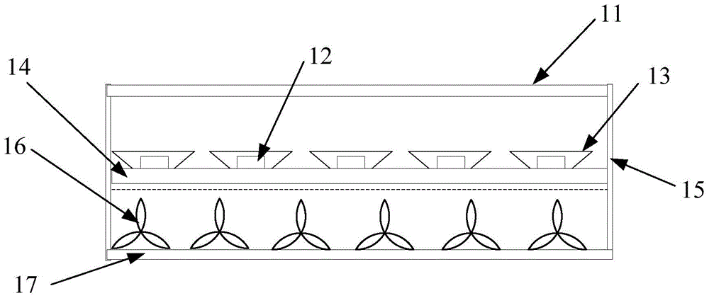 Earth-atmosphere light simulator and star sensor visible light measurement system