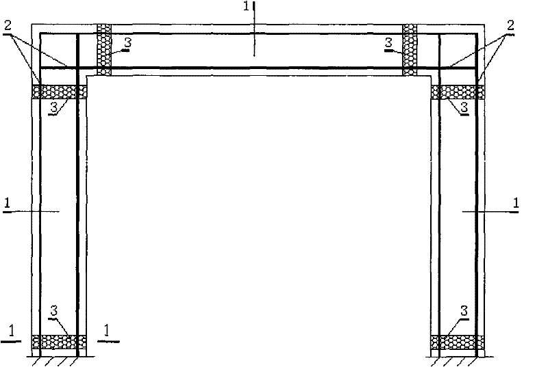 Method for improving FRP tendon concrete structure ductility