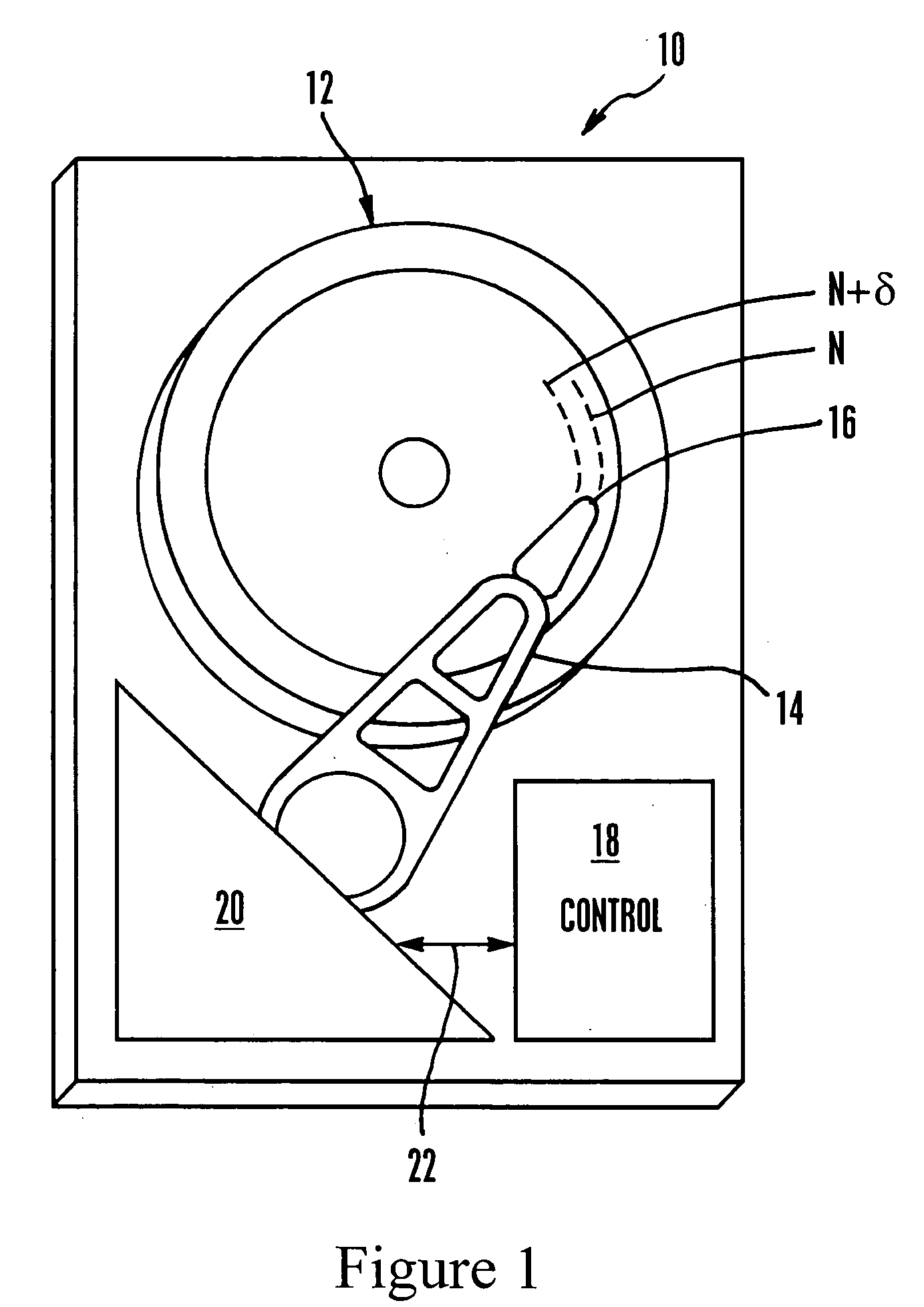 System and method for ameliorating the effects of adjacent track erasure in magnetic data storage device