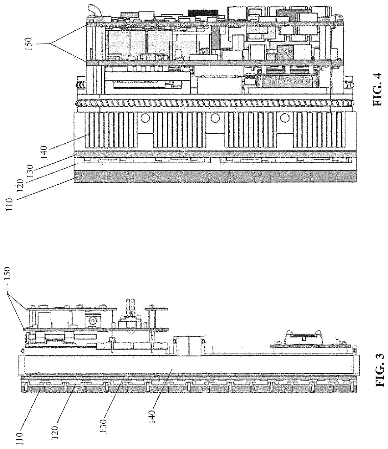 Air-Cooled Heat Exchanger and Thermal Arrangement for Stacked Electronics