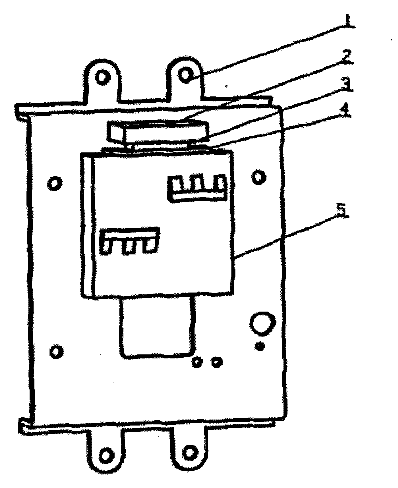 Anti-misoperation device of circuit breaker electric operator