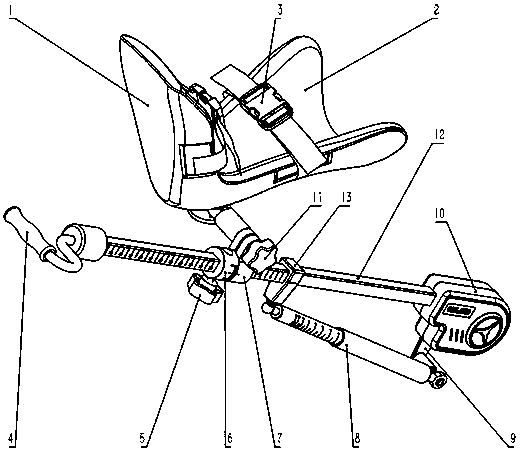 Novel lithotomy position surgery leg bracket