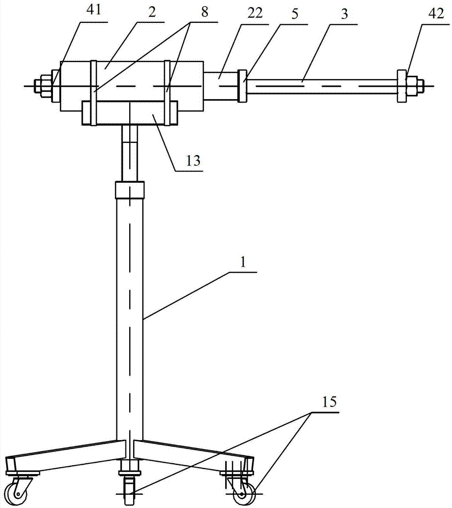 Tool for interference fit of cylindrical parts