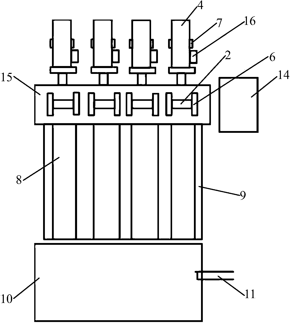 Automatic potato peeling machine