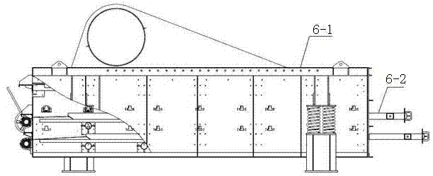 Modularized drawer-type multilayer vibrating screen and manufacture method thereof