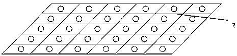 Sap expansion bead air-permeable and water-blocking plate used for lighting and sheltering rain and manufacturing method thereof