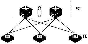 VSF-based link detection method and device