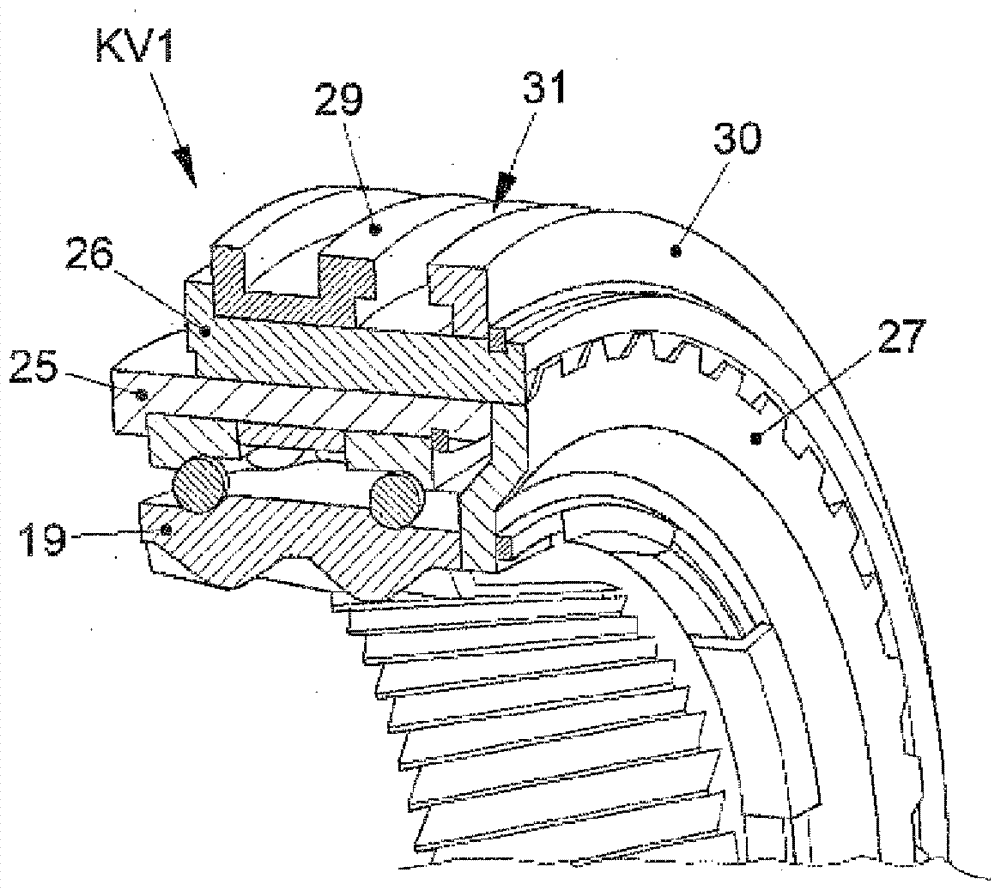 Transmissions and differentials as well as motor and transmission units