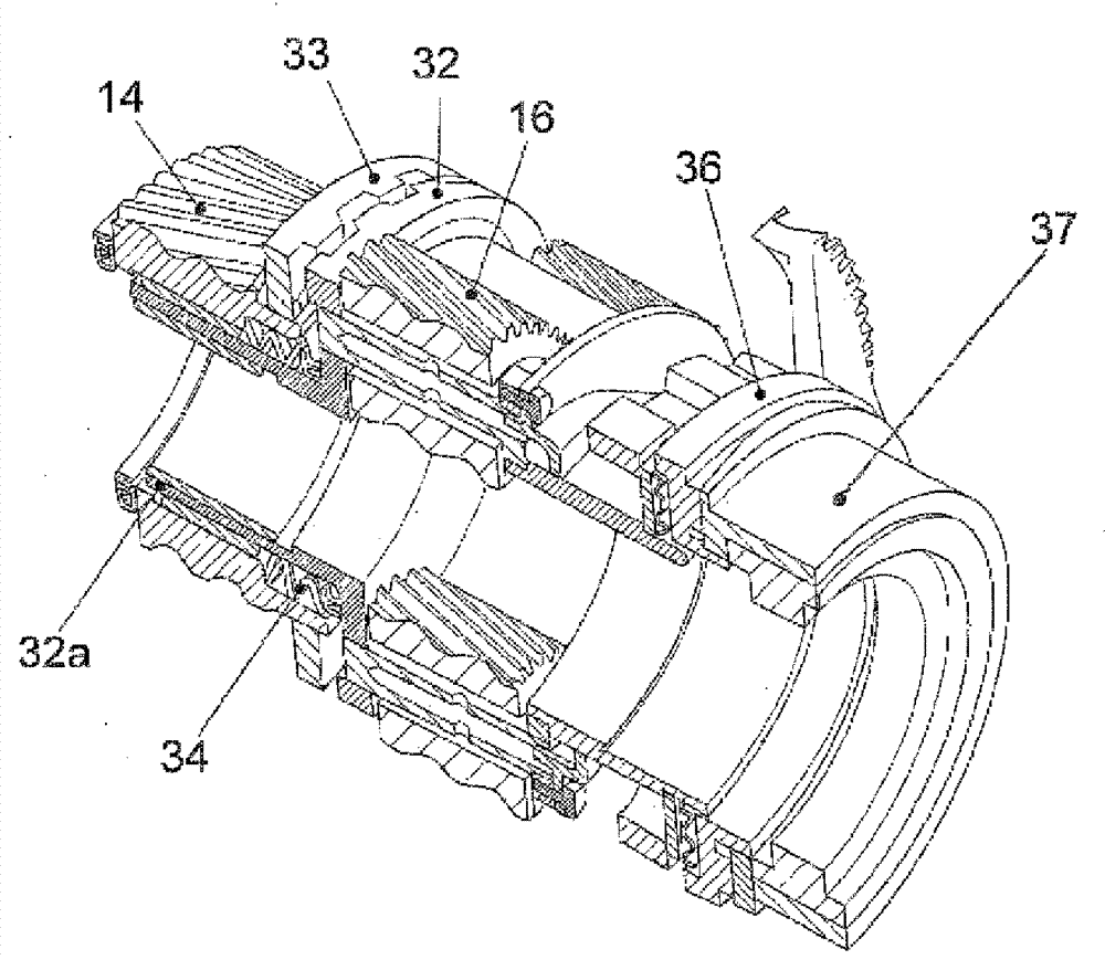 Transmissions and differentials as well as motor and transmission units